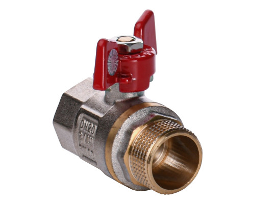Кран кульовий прямий Q PROFESSIONAL    3/4″ ЗВ КБ PN40 QP152