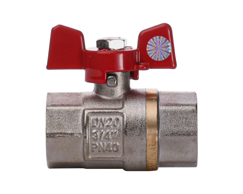 Кран кульовий прямий Q PROFESSIONAL    3/4″ ВВ КБ PN40 QP151
