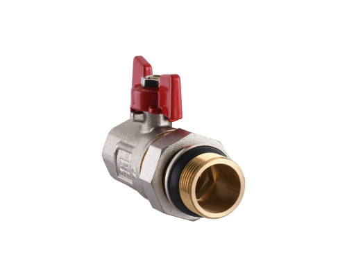 Кран кульовий прямий з американкою WATERVALVE Q003  NV-V343 3/4″ ЗB