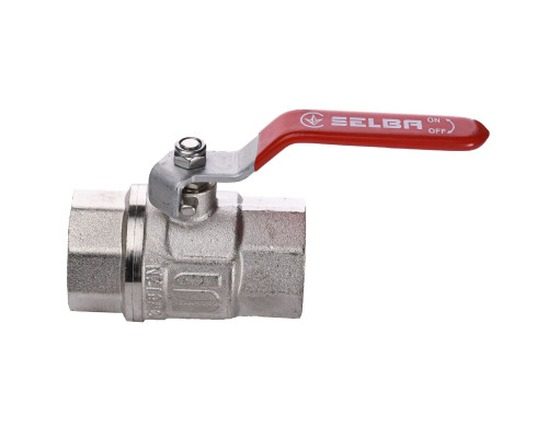 Кран кульовий прямий SELBA  1 1/4″ ВВ КР SL1506