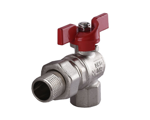 Кран кульовий кутовий з американкою SELBA  1/2″ SL1543