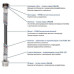 Шланг нержавіюча сталь SOLOMON 1/2″х1/2″ ЗВ 2,0м HS31