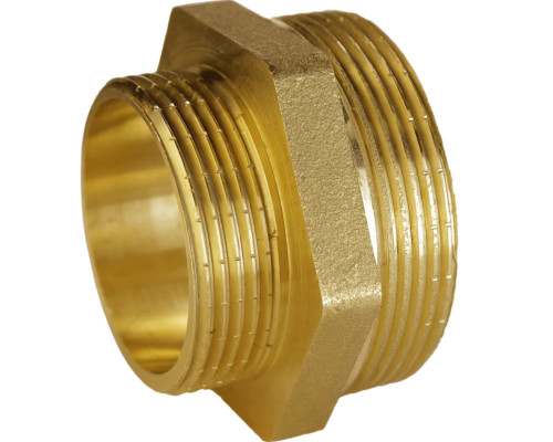 Ніпель редукційний 1″х3/4″ЗЗ латунний А0512А