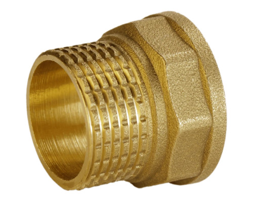 Перехідник 1/2″ВЗ латунний А0601А