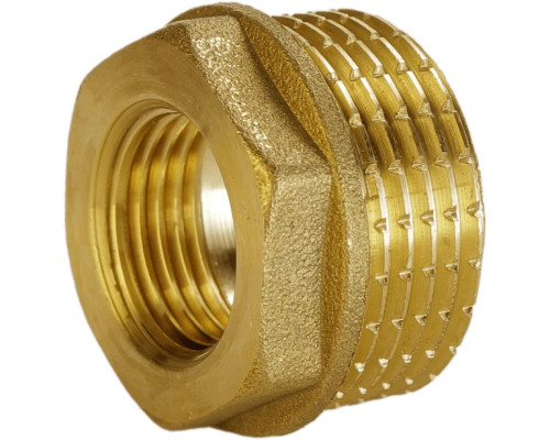 Футорка 3/4″х1/2″ЗВ латунна А0702А