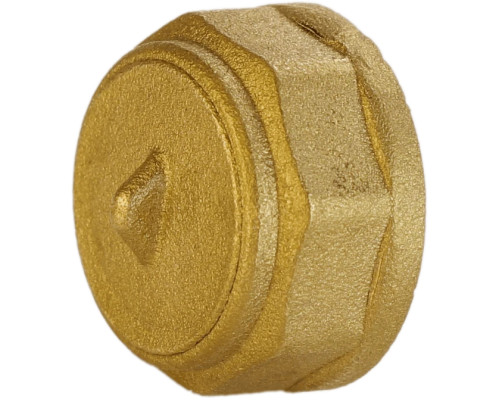 Заглушка 1/2″В латунна А1001А