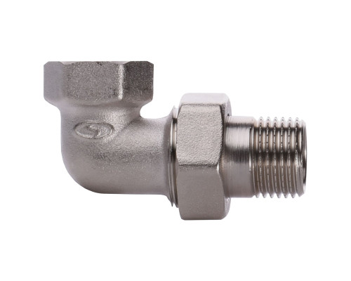 Згін-американка кутовий SOLOMON 1/2″ НІКЕЛЬ 1600