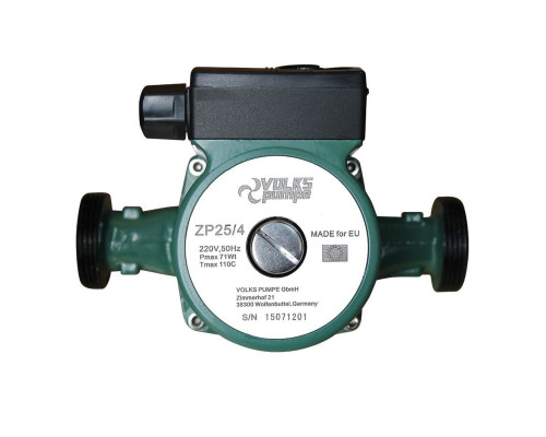 Насос циркуляційний VOLKS pumpe  ZP25/6 130мм + гайки