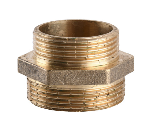 Ніпель редукційний 1 1/2″х1 1/4″ЗЗ латунний А0522А