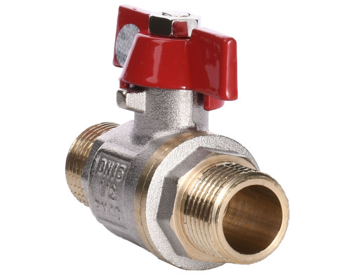 Кран кульовий прямий SOLOMON 1/2″ ЗЗ КБ PN40 B1420