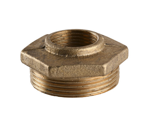 Футорка 1 1/2″х 3/4″ЗВ латунна 724Б