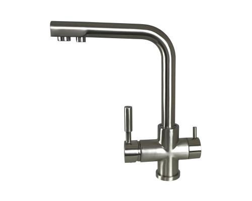 Змішувач для кухні під осмос Globus Lux LAZER GLLR-0888-8-StSTEEL