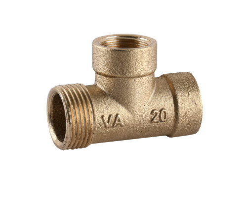 Трійник редукційний 3/4″х1/2″х1/2″ЗВВ латунний A0225А