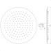 Душова лійка Globus Lux STS-0250 ТРОПИК St/ STEEL Polish