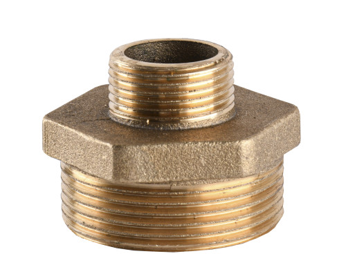 Ніпель редукційний 1 1/2″х 3/4″ЗЗ латунний А0510А