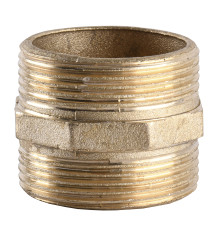 Ніпель 1 1/2″ЗЗ латунний 526-1Б