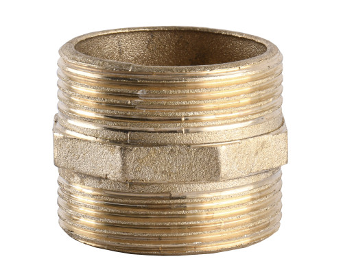 Ніпель 1 1/2″ЗЗ латунний 526-1Б