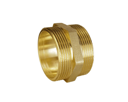 Ніпель 1 1/2″ЗЗ латунний 526-1Б