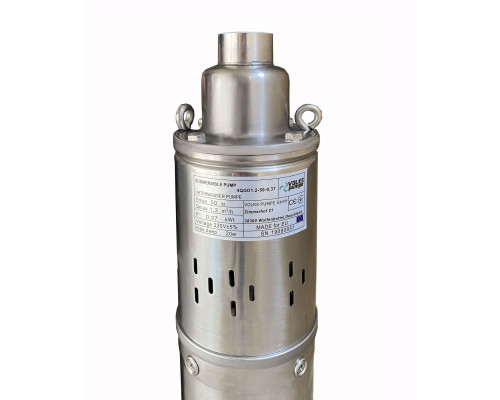 Насос свердловинний шнековий   VOLKS pumpe  4QGD 1,2-50-0,37кВт 4 дюйми +кабель 15м