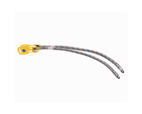 Шланг нержавіюча сталь ECO FIX М10х1/2″ 0,4 м ПАРА EPDM