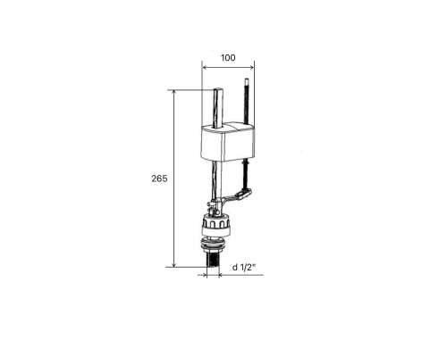 Клапан заповнення SIAMP 20024PF-BAS 1/2″