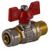 Кран кульовий SOLOMON 16х1/2″ B1183 зовнішня різьба