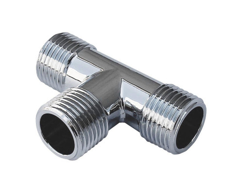 Трійник SOLOMON 1/2″ ЗЗЗ хром 8202