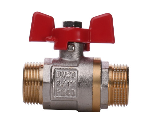 Кран кульовий прямий Q PROFESSIONAL  3/4″ ЗЗ КБ PN40 Q153