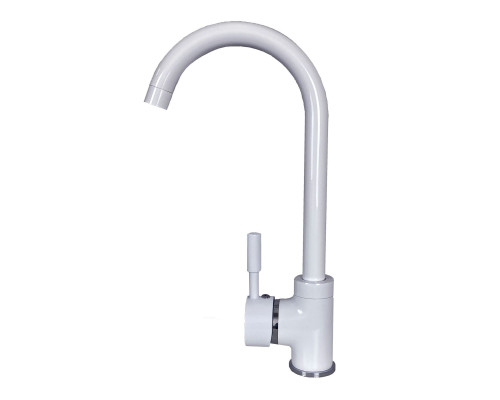 Змішувач для кухні Globus Lux LAZER GLLR-0103 S-WHITE