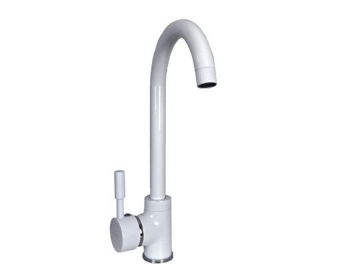 Змішувач для кухні Globus Lux LAZER GLLR-0103 S-WHITE