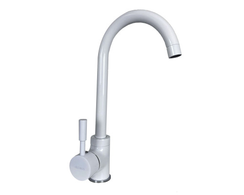 Змішувач для кухні Globus Lux LAZER GLLR-0103 S-WHITE