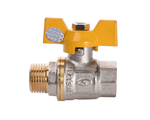 Кран кульовий прямий SOLOMON 1/2″ ЗВ ЖБ PN40 B1008