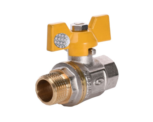 Кран кульовий прямий SOLOMON 1/2″ ЗВ ЖБ PN40 B1008
