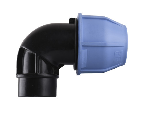 Коліно ПНД Vsplast 40*1 1/4 ''  ВР 4002