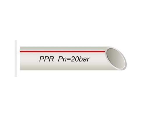 Труба VSplast PPR-AL-PIPE ф25 GERMANY STD з алюмінієвою фольгою(червона упаковка)