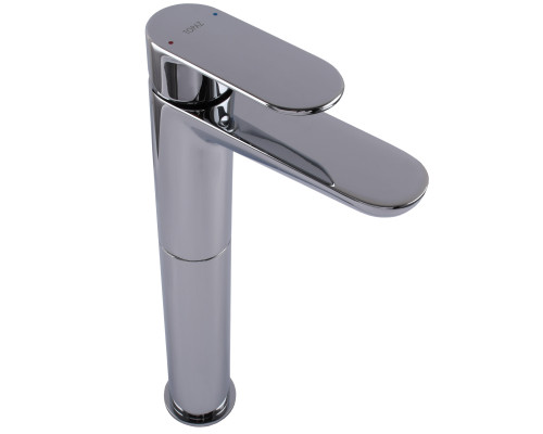 Змішувач для умивальника TOPAZ BARTS TB 07203-H36 високий H-305мм ,на гайці,шланги TAQ-M1055,D35