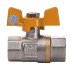 Кран кульовий прямий Q PROFESSIONAL 1/2″ ВВ ЖБ  PN40 QP151