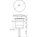 Донний клапан Globus Lux HG15-04A BR (Click-clack)