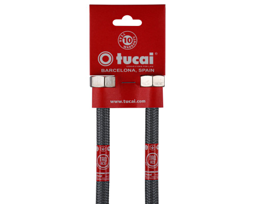 Шланг для змішувача TUCAI М10х1/2″ 0,4м  АНТИКОРОЗІЯ TAQ GRIF AСB 206219 ПАРА