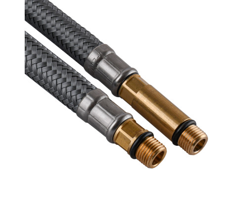 Шланг для змішувача TUCAI М10х1/2″ 0,5м АНТИКОРОЗІЯ TAQ GRIF AСB 206220  ПАРА