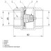 Клапан зворотного ходу води Q PROFESSIONAL  1″ QP100