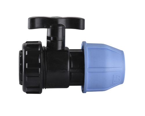 Кран кульовий ПНД Vsplast 40*1 1/4 ''  ВР 6002