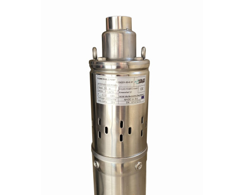 Насос свердловинний шнековий VOLKS pumpe 3,5 QGD 1-50-0,37кВт 3,5 дюйми + кабель 15м