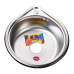 Мийка кухонна врiзна кругла 530х180 Satin MR 530 E Mira