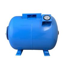 Гідроакумулятор 50л VOLKS pumpe 10bar гор. (з манометром )