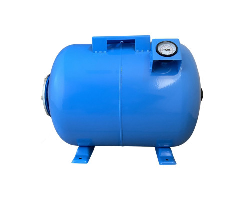 Гідроакумулятор 50л VOLKS pumpe 10bar гор. (з манометром )