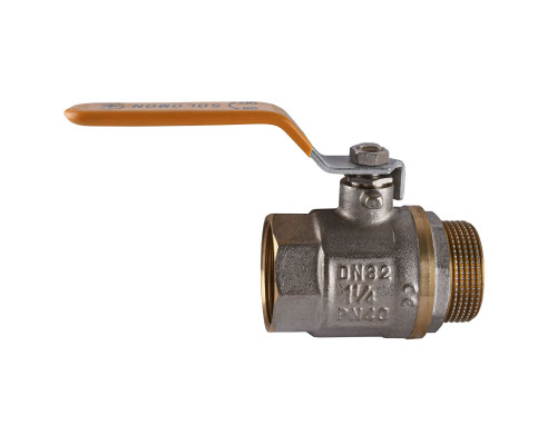 Кран кульовий прямий SOLOMON 1 1/4″ ЗВ ЖР PN40 В1002FM