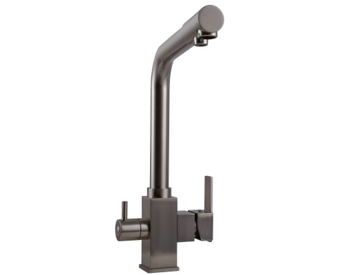 Змішувач для кухні під осмос Globus Lux LAZER GLLR-0100-8-STSTEEL