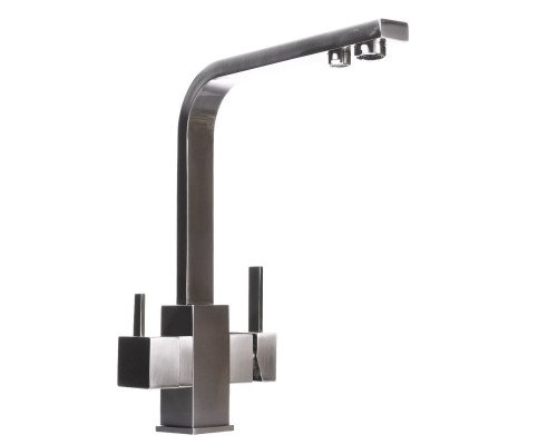 Змішувач для кухні під осмос Globus Lux LAZER GLLR-0111-8-STSTEEL