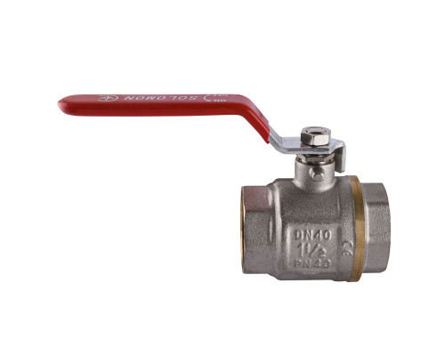 Кран кульовий прямий SOLOMON 1 1/2″ ВВ КР PN40 В1001